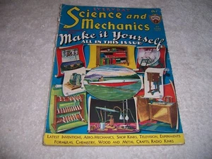 Everyday Science and Mechanics Magazine October 1932 - Foto 1 di 2