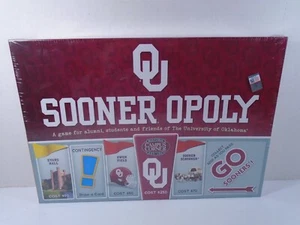 LATE FOR THE SKY--OU SOONER-OPOLY--MONOPOLY BOARD GAME (OKLAHOMA UNIVERSITY) - Picture 1 of 6