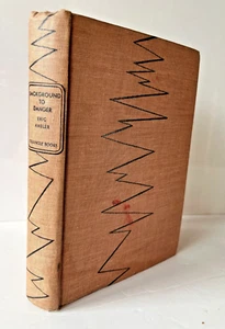 Vtg 1937 Background to Danger Eric Ambler Triangle Books HC - Picture 1 of 6