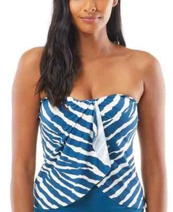 VINCE CAMUTO 282696 Draped Bandini Top, Size Medium - Picture 1 of 4