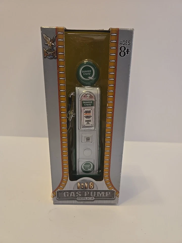 Road Signature 98631 Ford Gasoline Vintage Gas Pump Digital 1-18 Diecast Replica
