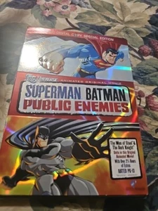 Superman Batman Public Enemies DVD 2 Dsc Set HTF Sealed  - Picture 1 of 7