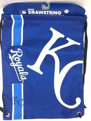 KANSAS CITY ROYALS MLB CURVE CINCH DRAWSTRING BACKPACK FREE SHIPPING Cover