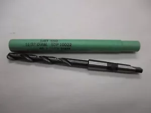 11/32" Drill Morse Taper Shank #1 HSS Standard tool Co. Made in USA ! NEW! - Picture 1 of 1
