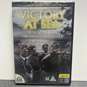 VICTORY AT SEA - Disc 01 - Vol 1 & 2 DVD. Design For War & Pacific Boils Over - Picture 1 of 3