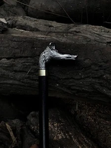 Handmade Walking Cane - Master Swords, Personalized Birthday Gift for Old Man, - Picture 1 of 2