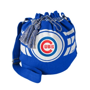 Bolso cubo con cordón ondulado de béisbol MLB Chicago Cubs - Imagen 1 de 1