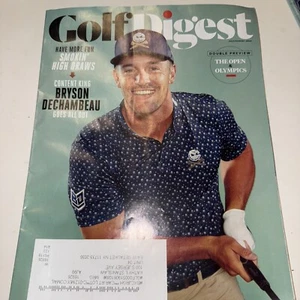 GOLFDIGEST JULY AND AUGUST 2024 Double Preview The Open Olympics - Picture 1 of 16