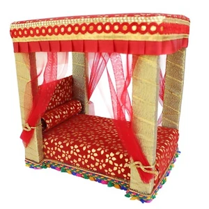 Wooden Bed for Laddu Gopal Ji - Picture 1 of 4