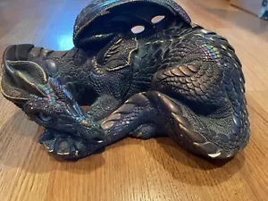 Windstone Edition Dragon 1985 Retired Color Peacock - Picture 1 of 4