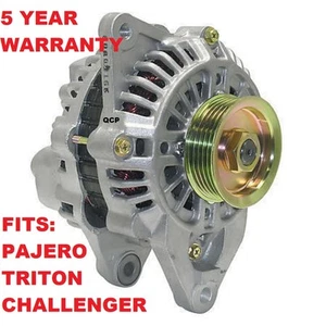 Alternator FIT Mitsubishi Pajero NL NM NP engine 6G74 3.5L Petrol 1998-2006 - Picture 1 of 3