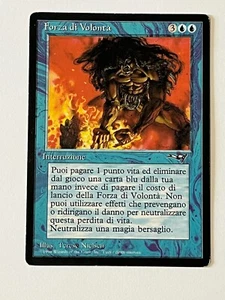 Force of Will (Foreign Italian) MTG Alliances Uncommon LP x1 - Magic Card - Picture 1 of 2