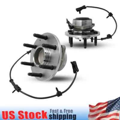 For GMC Sierra 1500 Classic 2007 Unidades Rodamiento Delantero Izquierda Derecha - Image 1 of 4