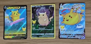 Pokémon TCG Celebrations Pikachu Card Lot - Picture 1 of 2