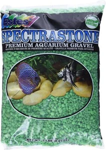 Spectrastone Permaglo Green Aquarium Gravel For Freshwater 5-Pound Bag (5-Pack) - Picture 1 of 1