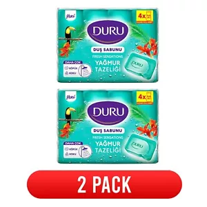 JABÓN DE BAÑO DURU Fresh Sensations Jungle Fresh BAR 4x 150g total 600g paquete de 2 - Imagen 1 de 1