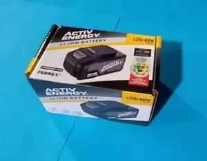Batterie Aldi Ferrex Active Energy Li-ION Battery 20V / 40V batterie Ferrex neuve 5Ah - Photo 1/4