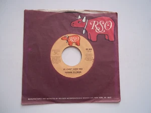 YVONNE ELLIMAN - If I Can't Have You / Good Sign - 45 RPM 7" Record 1977 - Picture 1 of 6