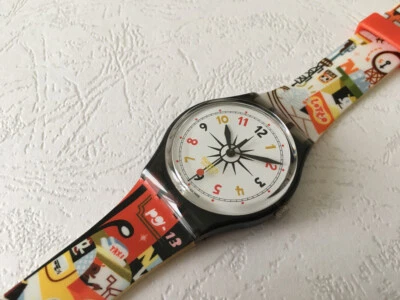 Vintage Swatch from 1996 : "Upper East" (GM136) - unworn and running - Immagine 1 di 2