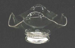 Cambridge Gadroon Korb klare Form 3500 55 quadratischer Fuß 2 Griffe USA bfe0713 - Bild 1 von 5