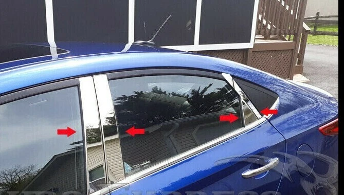 Pillar Post for 2018-2023 Hyundai Accent Sedan (8 Piece) - Image 1 of 1