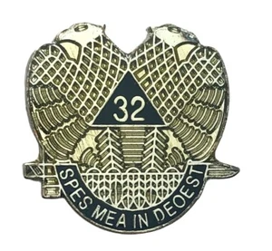 32nd Degree Masonic Scottish Rite Hat Or Lapel Pin AK820 F5D3W - Picture 1 of 1