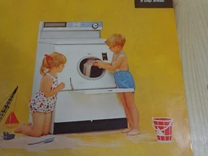 Westinghouse Magazine Ad Print 1962 Kids With Sand 14" x 10.5" Heavy Duty Washer - Picture 1 of 3