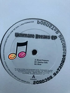 Dr. Funknackel ULTIMATE BREAKS Pornstar Records 12" DJ Vinyl FL Breaks Breakbeat - Imagen 1 de 2