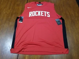 HOUSTON ROCKETS NIKE NBA Practice Pre Game Trikot AUTHENTIC XL Tall - Bild 1 von 9