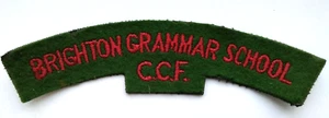 TÍTULO DE HOMBRO DE CADETE FUERZA DE ESCUELA PRIMARIA BRIGHTON COMBINADO. - Imagen 1 de 1