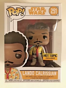Funko POP! Star Wars: Lando Calrissian Solo Película HT Exclusiva NUEVA - Imagen 1 de 3