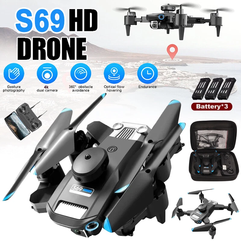 Mini Faltbar WiFi FPV Drohne Mit 4K-HD GPS Kamera Selfie RC Quadrocopter Drone - Bild 1 von 4