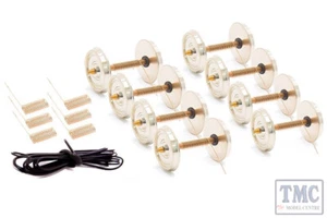 DCW-W12S-EM DCC concepts Quality Wheelsets EM/18.2mm Track 8x 12mm - Picture 1 of 1