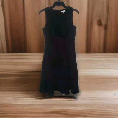 NEW YORK & CO. Cocktail Holiday  Black A-Line Dress - Size 6 - EUC! - Image 1 of 3