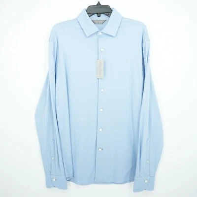 Daniel Cremieux Men's Long-Sleeve Shirt L Blue White NWT $95 - Image 1 of 4