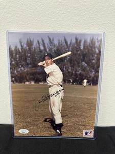 Joe DiMaggio signed Autogramm 8x10 Foto Bild JSA LOA - Bild 1 von 3