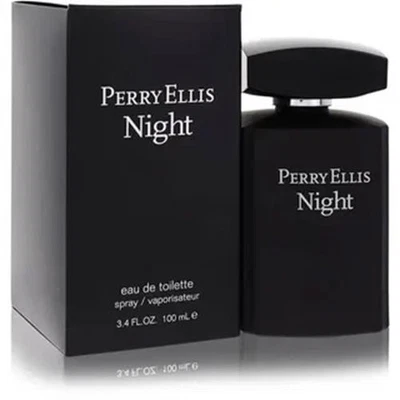 Perry Ellis Night Eau De Toilette Spray 3.4oz/100ml para Hombres Colonia Sofisticado Foto 1 de 2
