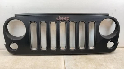 吉普 JK 牧马人原始设备制造商库存工厂格栅 Recon 黑色 2007 - 2018 073209 — 第 1/4 张图片