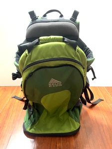 Kelty Kids Hiking Backpack Child Carrier Baby Toddler Bag 40 lb Green Apple - Picture 1 of 8