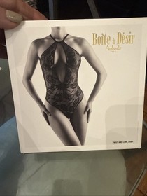 Boite a Desir by Aubade Paris Twist and Love Women's Bodysuit OSFM NIB