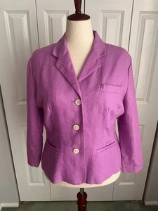 CHAPS  XL mid Length Linen Jacket - Picture 1 of 1