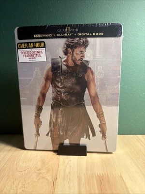 Gladiator II (2024) [4K UHD Blu-ray SteelBook, Sealed] - Image 1 of 4