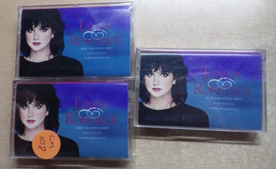 LINDA RONSTADT Greatest Hits and Finest Performances Cassette / NOS NEW SET OF 3 - Image 1 of 4
