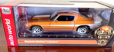 🔥 Chevy Camaro Baldwin-Motion 454 1973 clase de 73 cobre hermoso AMM 1321 Foto 1 de 4