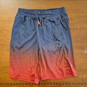 boys large drifit athletic shorts blue & red - Picture 1 of 1