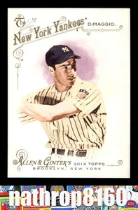 2015 Topps Allen & Ginter #25 Joe Dimaggio NM/NM+ New York Yankees 14028 - Bild 1 von 4