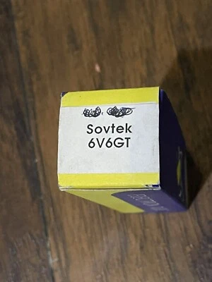 Sovtel Vacuum Tube 6V6GT New Old Stock Foto 1 de 4