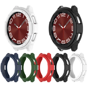 Armour Protective Watch Case+ Watch Bezelfor Samsung Galaxy Watch6 Classic - Picture 1 of 21