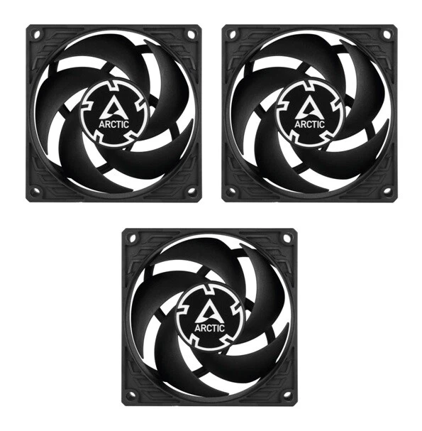 Arctic P8 Silent 80mm PC Case Fan 1600 RPM 15.6 CFM 12v 3-pin ACFAN00152A