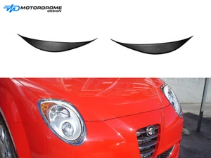 HEADLIGHT EYEBROWS FOR ALFA ROMEO MITO ABS PLASTIC - Picture 1 of 1